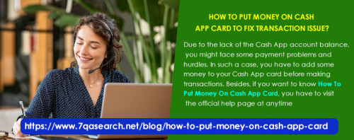 How To Put Money On Cash App Card