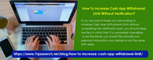 How To Increase Cash App Withdrawal Limit Without Verification