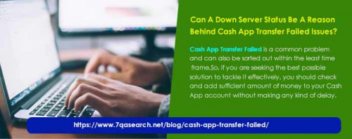 Can A Down Server Status Be A Reason Behind Cash App Transfer Failed Issues