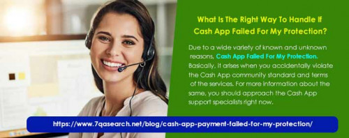 What Is The Right Way To Handle If Cash App Failed For My Protection